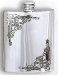 Antiquity Pewter Flask
