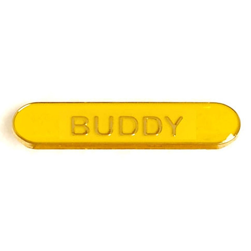SB027Y BarBadge Buddy Yellow