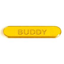 SB027Y BarBadge Buddy Yellow