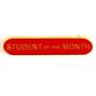 SB024R BarBadge Student Of The Month Red thumbnail
