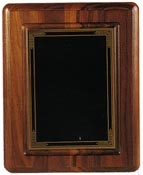 Amercian Walnut Hanging Plaque