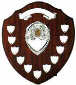 Traditional Shield with Veneer Finish - 10.5 - 14 inch