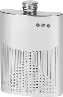 Mackintosh Pewter 6oz Hip Flask