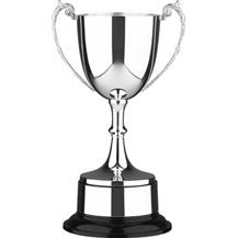 486 Handmade in Britain Prestige Silver Plated Staffordshire Cup