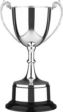 486 Handmade in Britain Prestige Silver Plated Staffordshire Cup