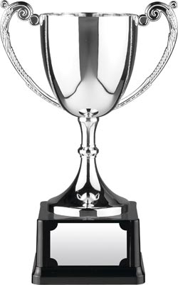 Endurance Nickel Plated Cup with Heavy Ornate Handles