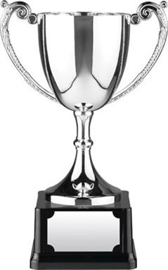 Endurance Nickel Plated Cup with Heavy Ornate Handles