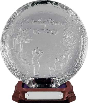 Golf Scene Tray