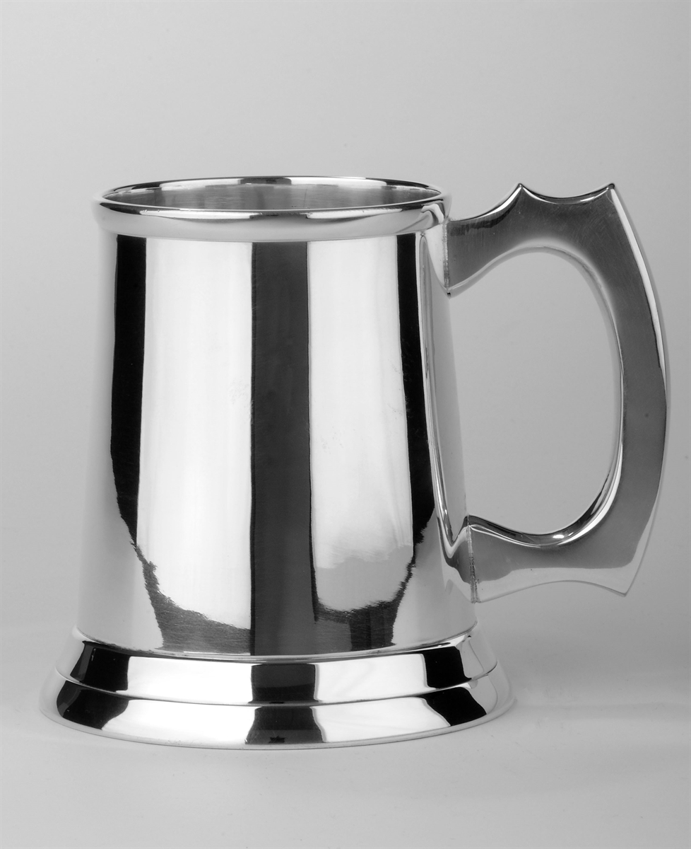 P271 Silver Plated Tankard