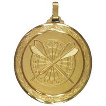 Faceted Darts Medal
