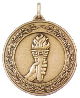 Laurel Series Economy  Medal - Torch