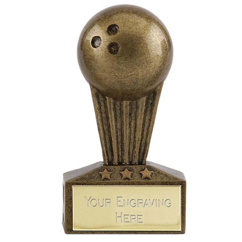 7.5cm Mini Ten Pin Bowling Star Trophy Award A1723