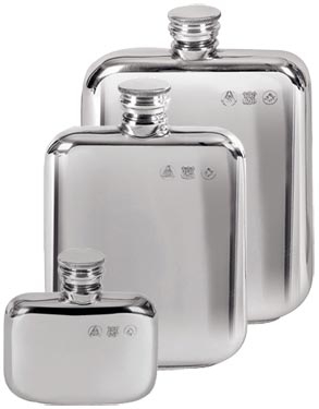 Pewter Hip Flask