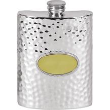 6oz Pewter Hip Flask - Hammered