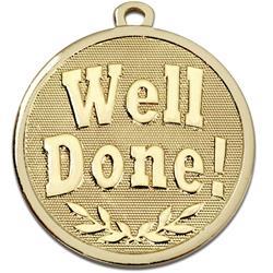 Well Done Medal AM1025