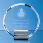 SY2006 14cm Crystal Round Award Metal Base thumbnail