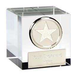 OK050AS 5cm Silver Star Crystal