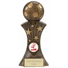 Little Kickers Lenny Lion Football Trophy A4003A
