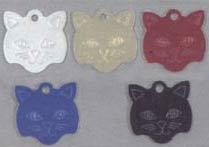 Aluminium Cat Pet Tag