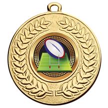 AM1213_01-207 Gold Rugby Medal