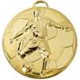 AM931G 60mm Gold Football Medal thumbnail