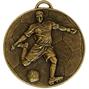 AM931B 60mm Bronze Football Medal thumbnail