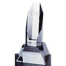 Optical Crystal Octagon Tower