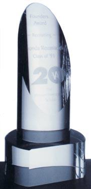 Optical Crystal Cylinder Tower