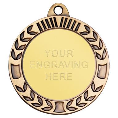 M67AG 70mm Gold Medal Engraved