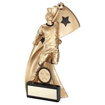 RF977A Male Football Heading Trophy