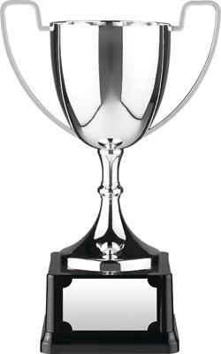 Nickel Plated Endurance Cup on Heavyweight Square Plinth
