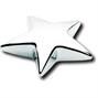 Silverplated Desk Star Award - Outstanding Quality thumbnail