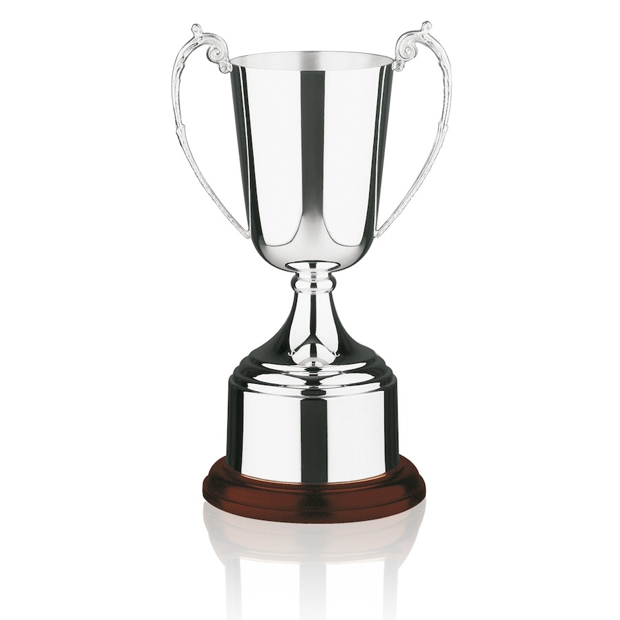 Swatkins Silverplated Colonial Trophy Cup