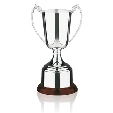 Swatkins Silverplated Colonial Trophy Cup