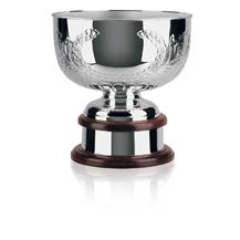 Hand Chased Silverplated Bowl 552