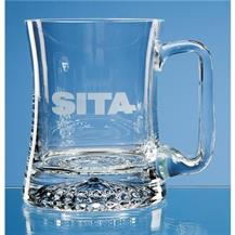 Large Curved Star Base Tankard