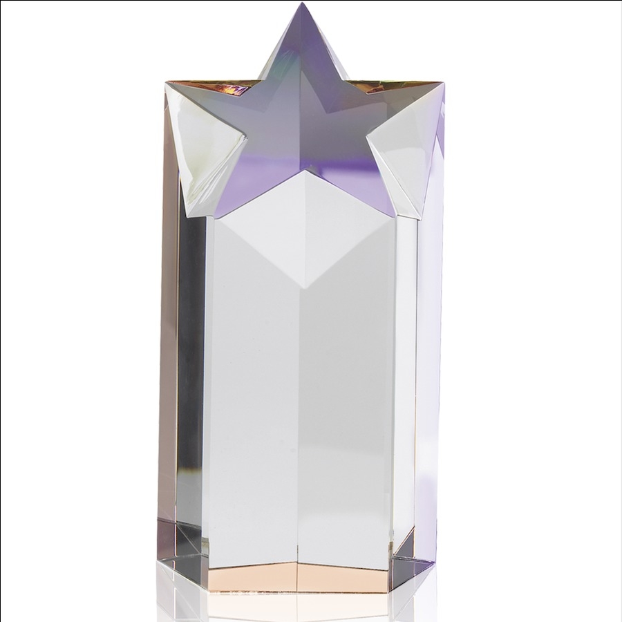 7 inch (17.8cm) Magnificent Crystal Star Award