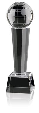World Globe Crystal Column Award