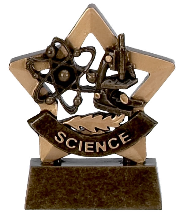 Science Trophy Mini Star Award - A949