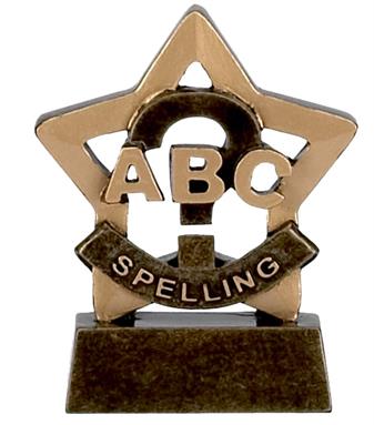 Spelling Mini Star Award - A947