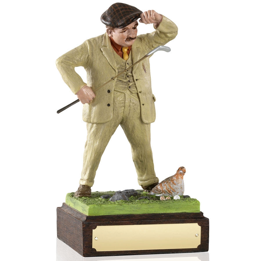 Hand Painted Foul Play Golf Award for singling out the cheats - RS84