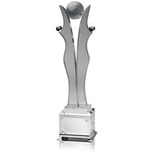 The World In Your Hands Optical Crystal Award