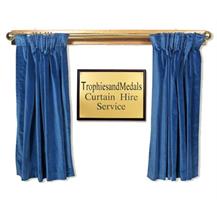 Presentation Curtain Hire - Blue
