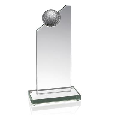 High Quality Glass Golf Awards - Available in 3 sizes