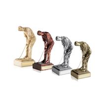 8 inch Golf Champion Figures - 4 Finishes