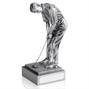 Antique Silver 8 inch Champion Golf Figure - SRS64 thumbnail