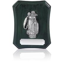 Presentation Golf Bag Plaque - 5inch - RS30