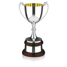 Heavy Deposit Silverplated Cup with Gold Inside - 488