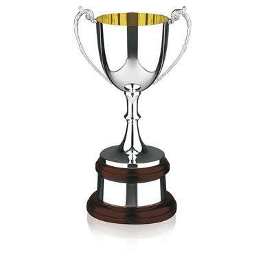 Heavy Deposit Silverplated Cup with Gold Inside - 488