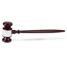 Gigantic Wooden Gavel - 2ft Long!